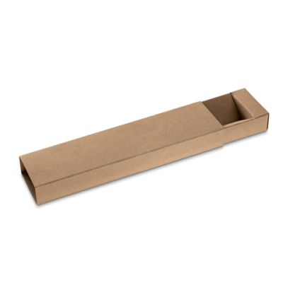 PENDULO CASE FOR 1 BALL PEN in Kraft Paper in Natural