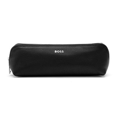 BIG PEN CASE CLASSIC GRAINED BLACK