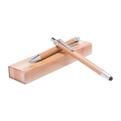 BAMBOO PEN SET in Natural