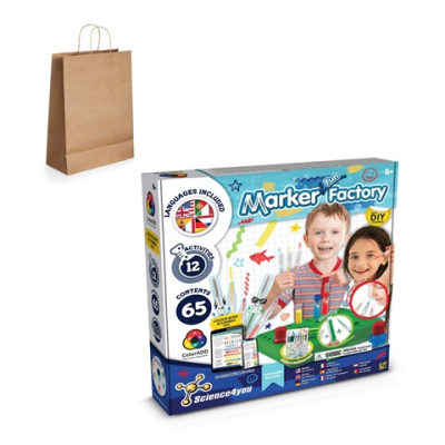 DIY PEN FACTORY KIT IV EDUCATIONAL KIT SUPPLIED with a Kraft Paper Gift Bag