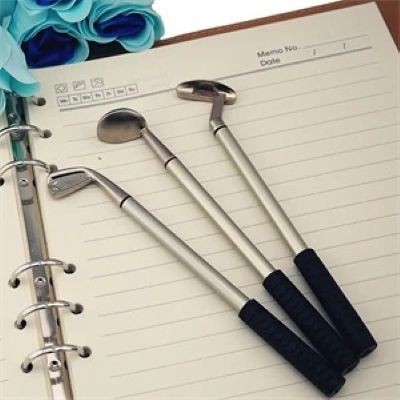 GOLF SOUVENIR METAL BALL PEN SET CUSTOM LOGO - PROMOTIONAL CORPORATE GIFT