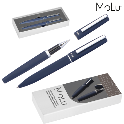 MOLU WRITING SET SAINTE-MAXIME in Dark Blue 