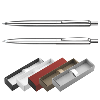 PEN SET - GIOTTO METAL PEN AND PENCIL with Pb35 Box