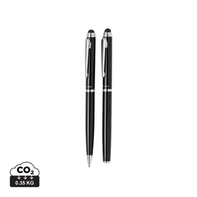 SWISS PEAK DELUXE PEN SET in Black