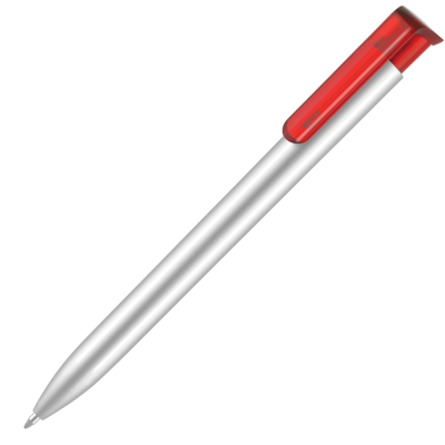 ABSOLUTE ARGENT BALL PEN - SILVER - RED