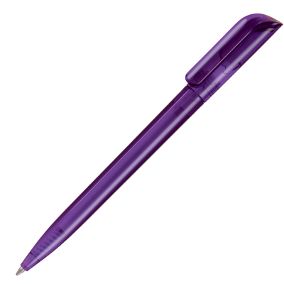 ALASKA DIAMOND BALL PEN - TRANSLUCENT PURPLE - PROMOTIONAL CORPORATE GIFT