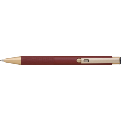 ALUMINIUM METAL BALL PEN in Burgundy