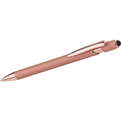 ALUMINIUM METAL BALL PEN in Rose Gold