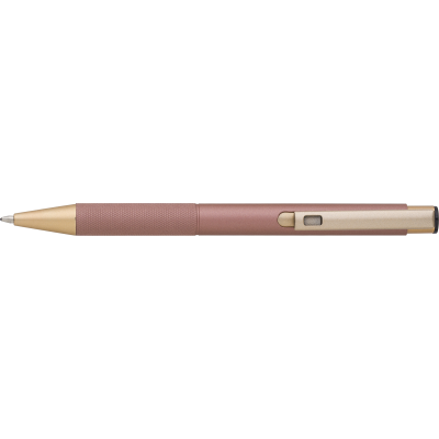 ALUMINIUM METAL BALL PEN in Rose Gold