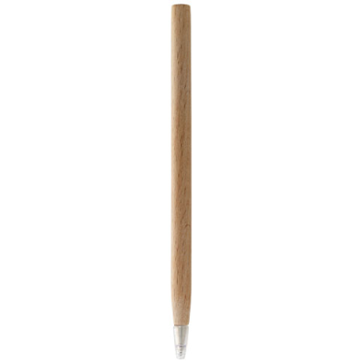 ARICA WOOD BALL PEN in Natural