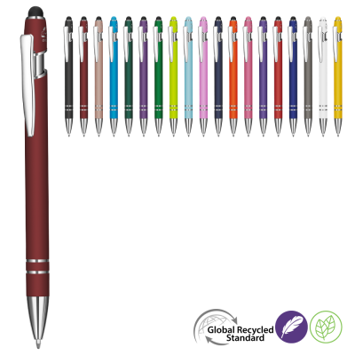 ASTRA-I SOFT FEEL GRS RECYCLED METAL BALL PEN