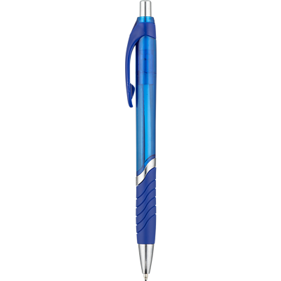 ATHENA DIAMOND BALL PEN -TRANSLUCENT BLUE
