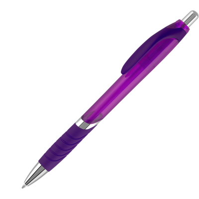 ATHENA DIAMOND BALL PEN -TRANSLUCENT PURPLE