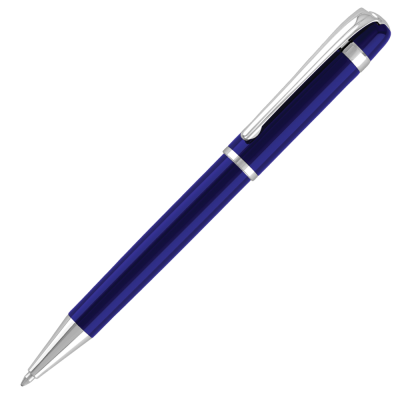 BACCUS METAL BALL PEN - BLUE