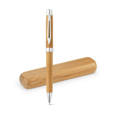 BAHIA BAMBOO BALL PEN with Twist Mechanism