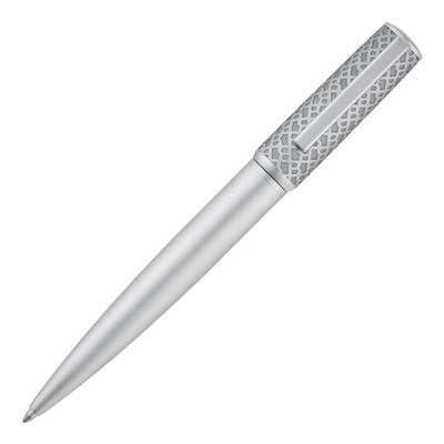 BALL PEN ARCHE MONOGRAM SILVER CHROME