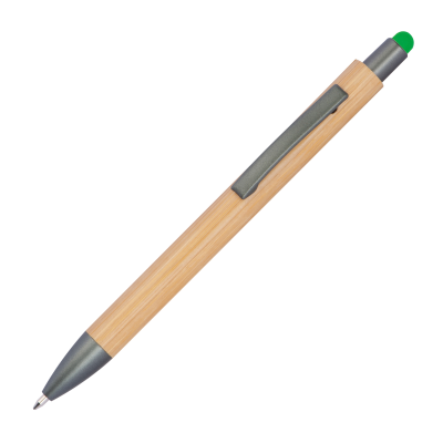 BALL PEN with Bamboo Coating in Green