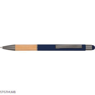 BALL PEN with Bamboo Grip Zone in Darkblue