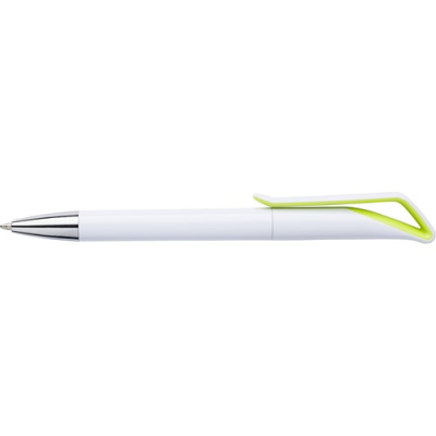 BALL PEN with Geometric Neck in Light Green