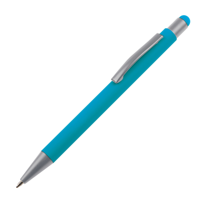 BALL PEN with Touch Functions Salt Lake City in Light Blue  - PROMOTIONAL CORPORATE GIFT