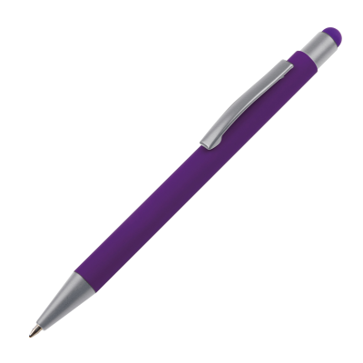 BALL PEN with Touch Functions Salt Lake City in Purple  - PROMOTIONAL CORPORATE GIFT