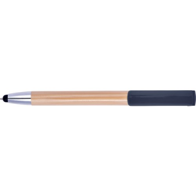 BAMBOO BALL PEN AND STYLUS in Black