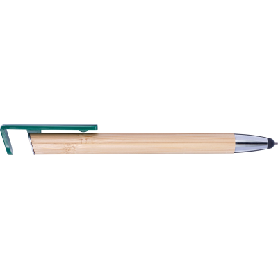 BAMBOO BALL PEN AND STYLUS in Green