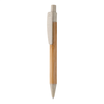 BAMBOO BALL PEN in Beige