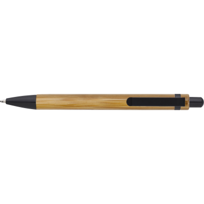 BAMBOO BALL PEN in Black