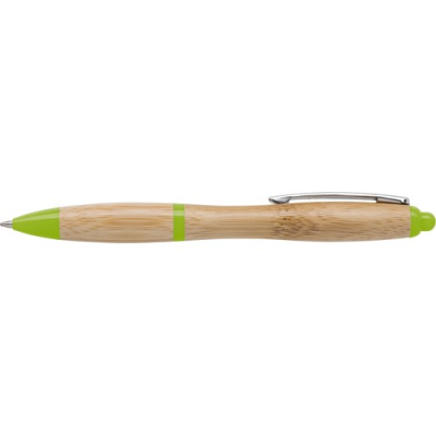 BAMBOO BALL PEN in Lime