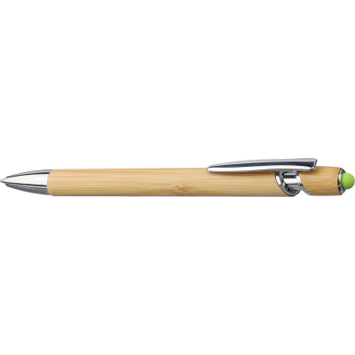BAMBOO BALL PEN in Lime