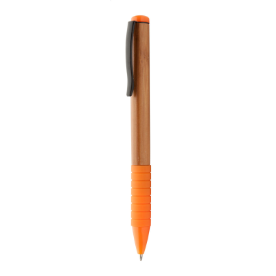 BAMBOO BALL PEN in Orange