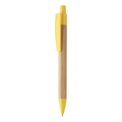 BAMBOO BALL PEN in Yellow