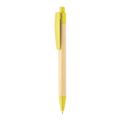 BAMBOO BALL PEN in Yellow