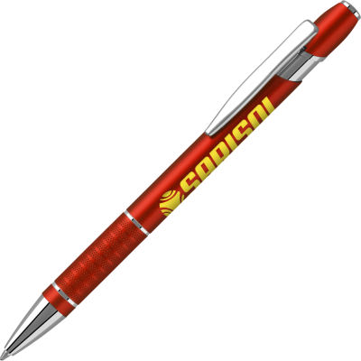 BELLA METAL BALL PEN - DARK ORANGE