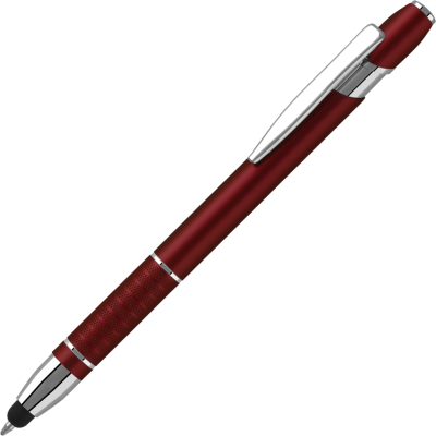 BELLA TOUCH METAL BALL PEN - BURGUNDY