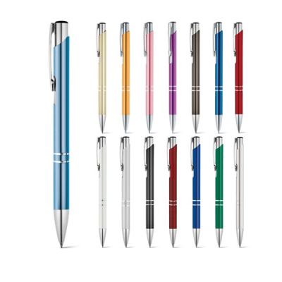 BETA ALUMINIUM METAL BALL PEN with Clip