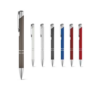 BETA BK ALUMINIUM METAL BALL PEN with Clip