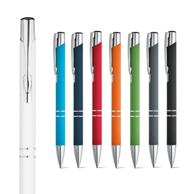 BETA SOFT SOFT TOUCH ALUMINIUM METAL BALL PEN