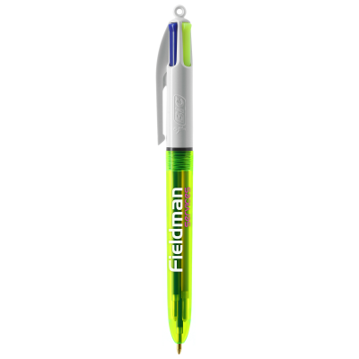 BIC® 4 COLOURS® FLUO BALL PEN