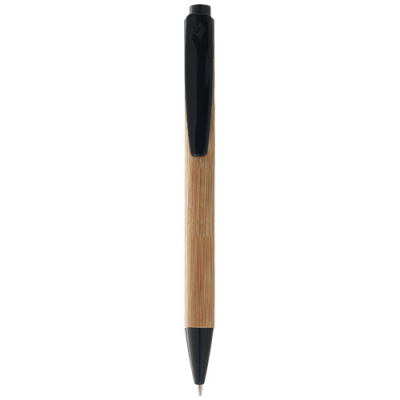 BORNEO BAMBOO BALL PEN in Natural & Solid Black