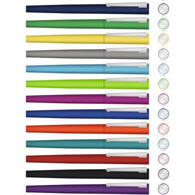 BRUSH R GUM ROLLERBALL PEN