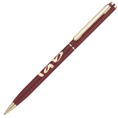 CHEVIOT ORO METAL BALL PEN (WITH POLYTHENE PLASTIC SLEEVE) (ULTRA HD PRINT) - PROMOTIONAL CORPORATE GIFT