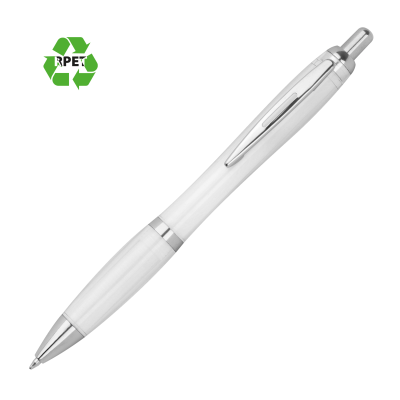 CLEAR TRANSPARENT BALL PEN ALKEN in Clear Transparent 