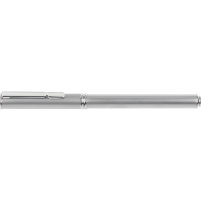 CLEARANCE GENOA ROLLERBALL PEN (WITH POLYTHENE PLASTIC SLEEVE) (LINE COLOUR PRINT)