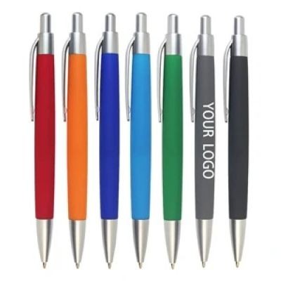 COLOR BALL PEN CUSTOM PRINT LOGO - PROMOTIONAL CORPORATE GIFT