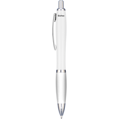 CONTOUR BIOFREE BALL PEN - WHITE