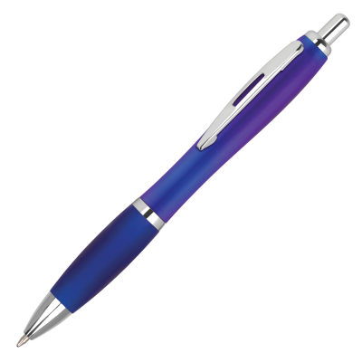 CONTOUR FROST BALL PEN - BLUE