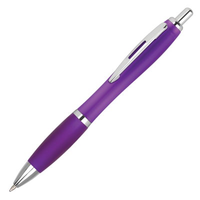 CONTOUR FROST BALL PEN - PURPLE