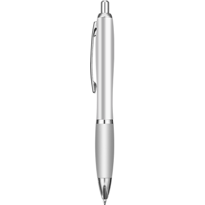 CONTOUR METAL BALL PEN - SILVER